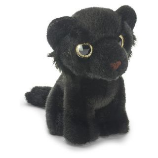 Obrázek z Panter černý plyš velké oči 20cm (6) 